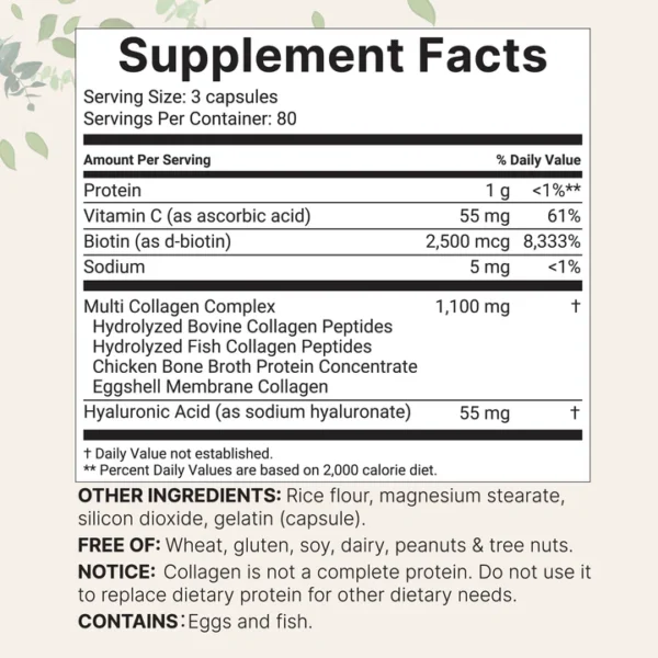 Micro Ingredients Multi Collagen Complex - Image 4