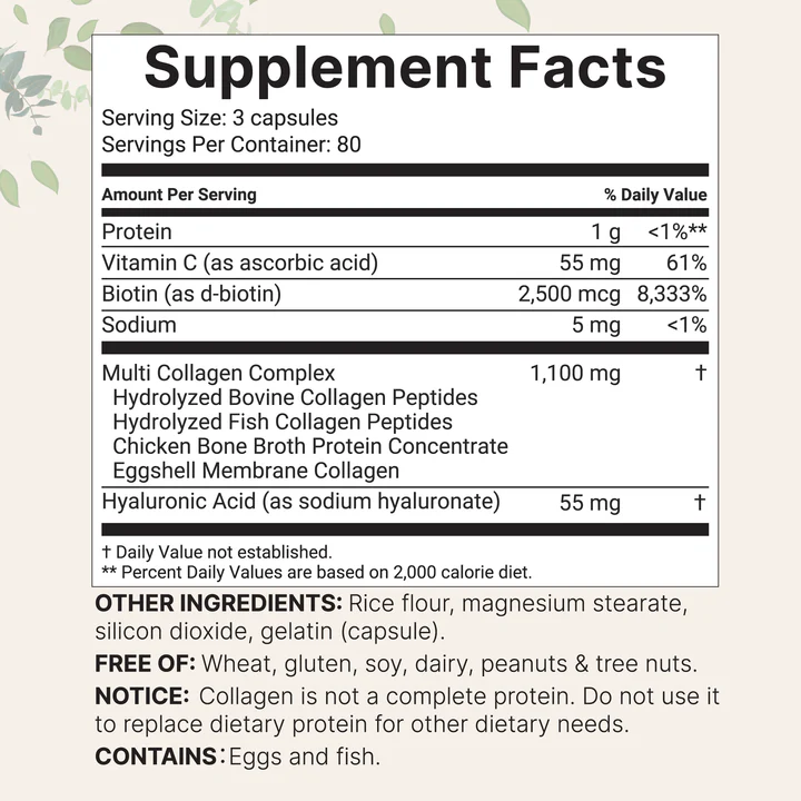 Micro Ingredients Multi Collagen Complex - Image 4