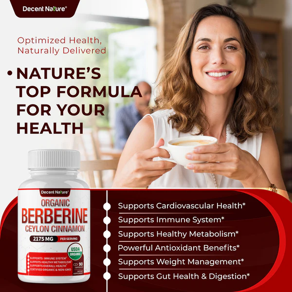 Organic Berberine with Ceylon Cinnamon - Image 2