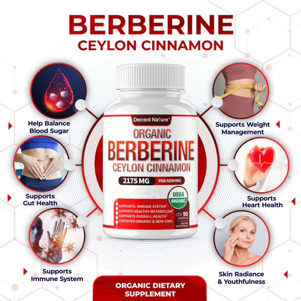 Organic Berberine with Ceylon Cinnamon - Image 5